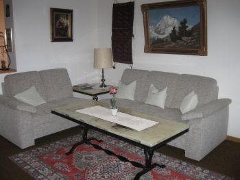Wohnzimmer Ferienwohnung Murnau am Staffelsee